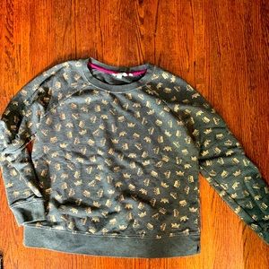 Boden Crown Print Sweatshirt